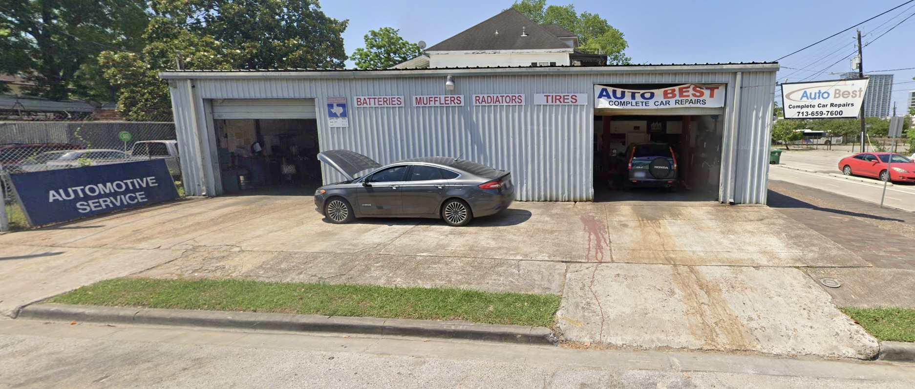 Auto Best Houston Inc front entrance